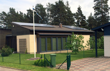 Päikesepaneelid -Bituumenkatus Viljandis